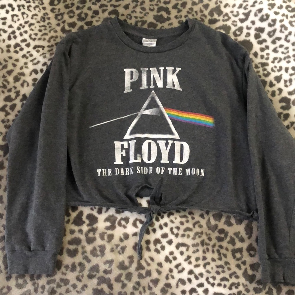 Pink Floyd Crop Sweatshirt